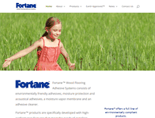 Tablet Screenshot of fortane.com